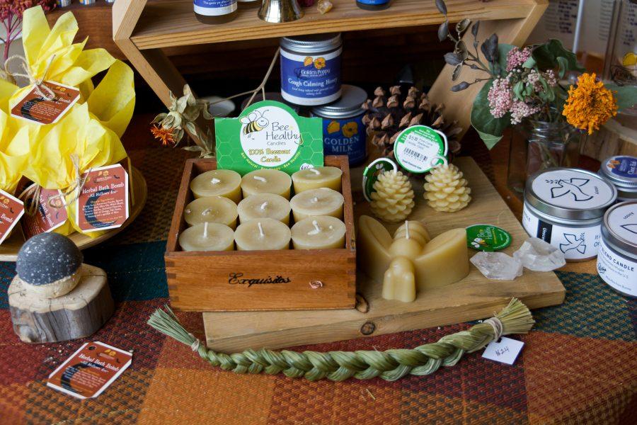 Golden Poppy Herbal Apothecary carries 100% beeswax candles