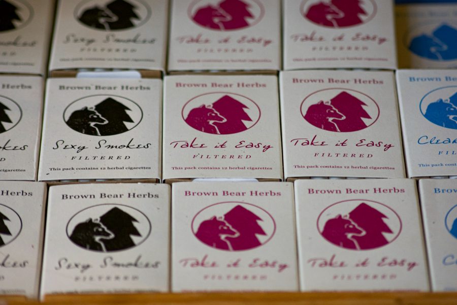 Herbal cigarettes in Golden Poppy Herbal Apothecary