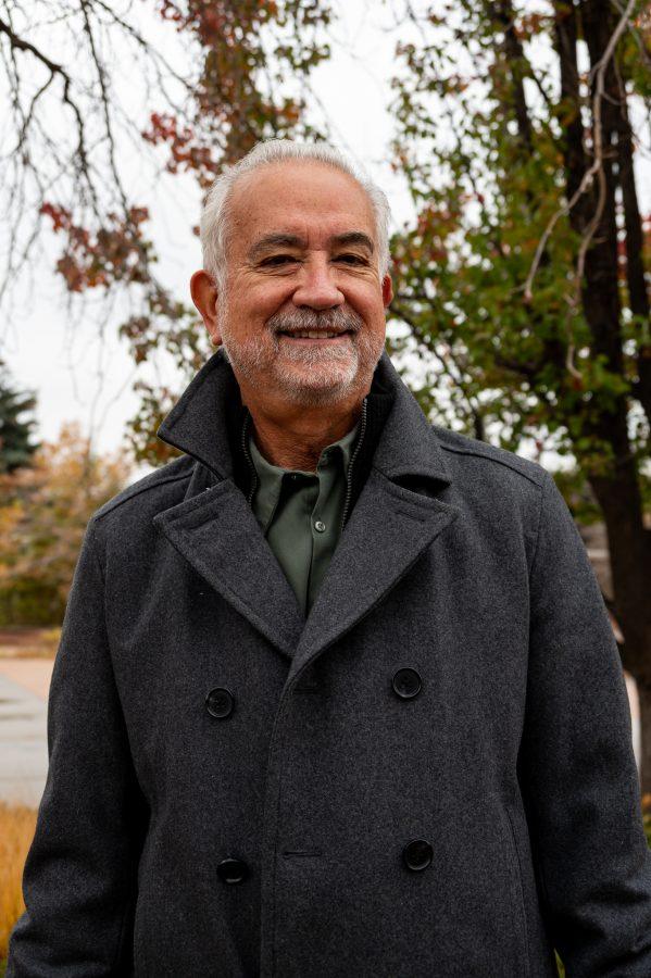 Ernie Chavez stated on the Colorado State University Plaza, "I feel totally fine about it." Nov. 2 (Milo Gladstein | The Collegian)