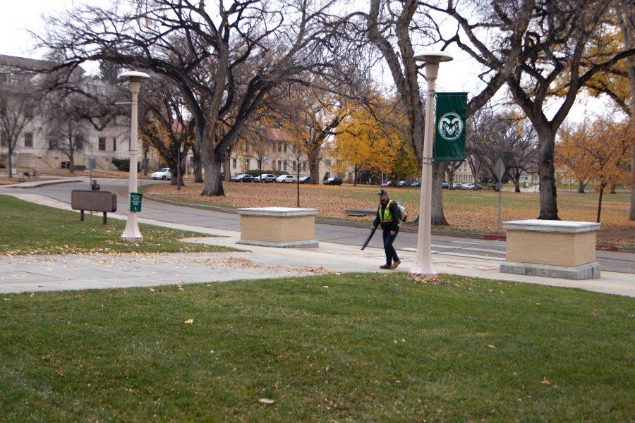 Photo recreation of the Colorado State University Circle from the Administration building Nov 8. (Photo illustration by Grayson Reed | The Collegian)