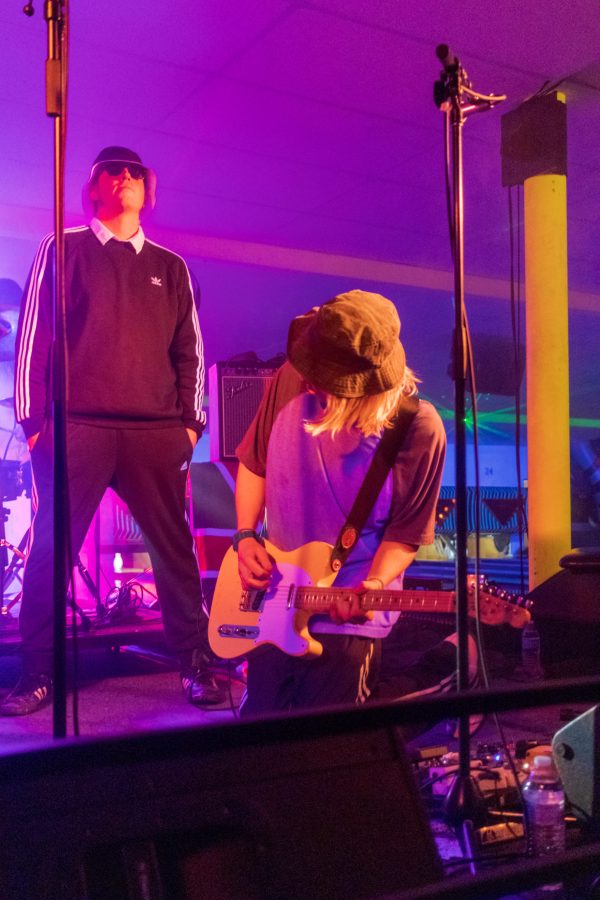Oliver Mueller and Jakob Mueller perform at Chipper's Lanes
