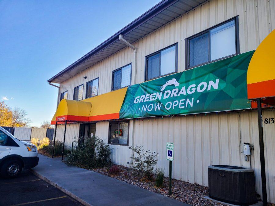 Front entrance of Green Dragon