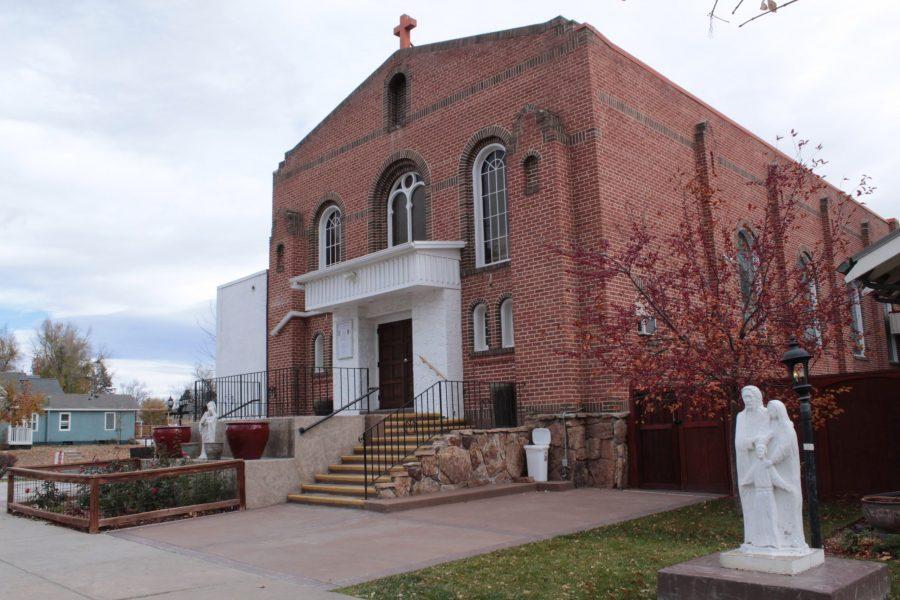The Holy Family Catholic Church offers Spanish services to the neighborhood on North Whitcomb Street in Fort Collins. Kota Babcock | The Collegian.