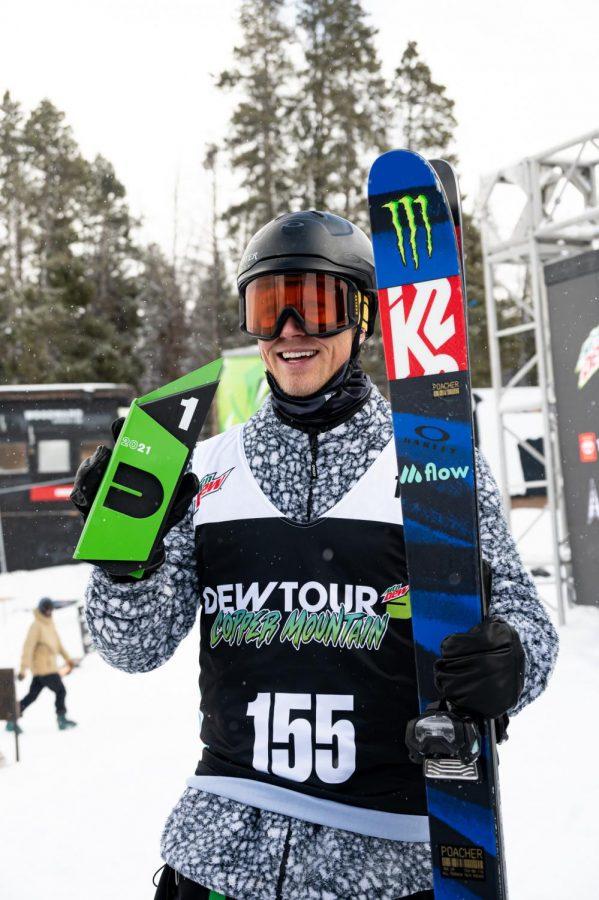 Colby Stevenson Placed first in ski slopestyle finals