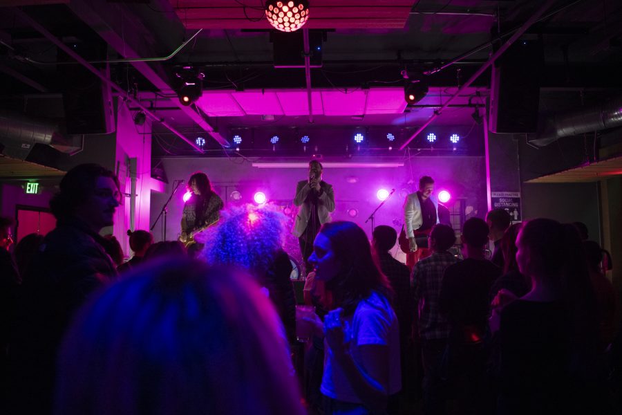 The Unlikely Candidates perform at The Coast in Fort Collins Colorado Jan. 19. 22