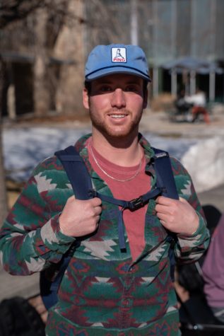 Beau Parker, a student at Colorado State University advertising for a fraternity, described free speech by stating, “Kind of what we’re doing here today, the ability to come out here and voice your cause and your organization to a group of people and they’re all accepting it and I feel like that’s the biggest thing that free speech is. People aren’t refusing what we are doing but accepting it and I think that’s the biggest form of free speech.” Jan 24. Question 1: do think you have the same free speech on campus as you do off campus? Answer: “Yes and no but I think the no factor is something that you put upon yourself, you just want to please everyone and go within certain guidelines, but I feel like there are certain people that do have both on and off campus, but I feel like its different for different people.” Question 2: do you think employees, mainly professors are limited on their freedoms of speech because they work for the university? Answer: “Yes I do.”