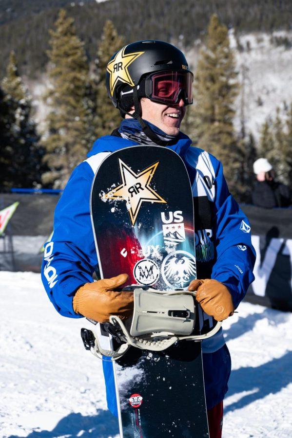 Chris Corning after getting his final score boosting him into 2nd place at Dew Tour