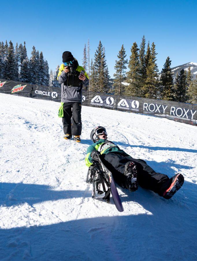 Red Gerard collapsed after learning he won the men's slopestyle finals at Dew Tour