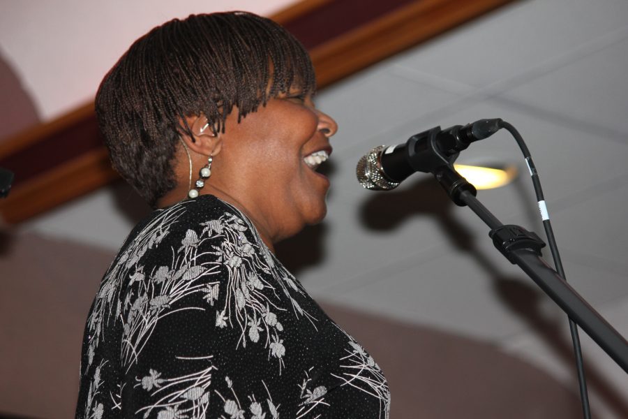 Hazel Miller closed out the night with her band.