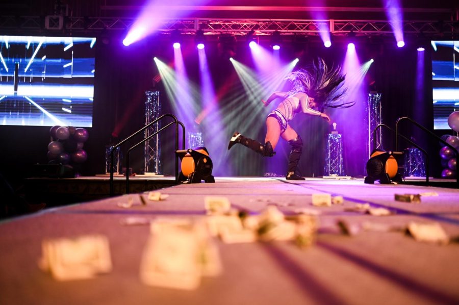 Khrys’taal performs at the annual Colorado State University Drag Show