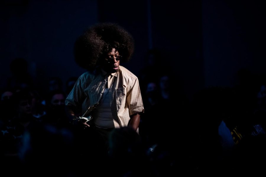 Bootzy Edwards Collynz performs at the annual Colorado State University Drag Show