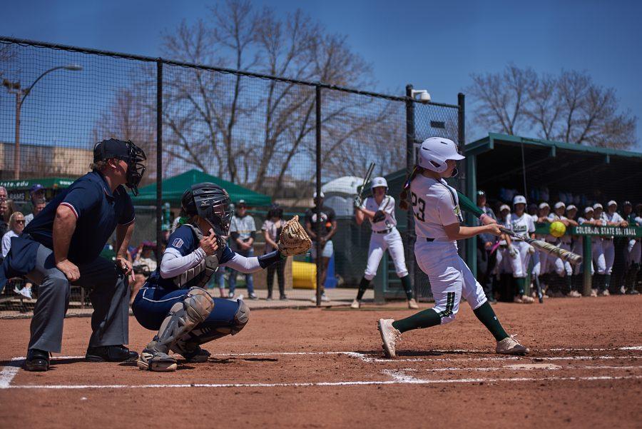Colorado state rams play against UNR on Saturday, April 30. Colorado state won the second game of the 3 part series 9-5.
