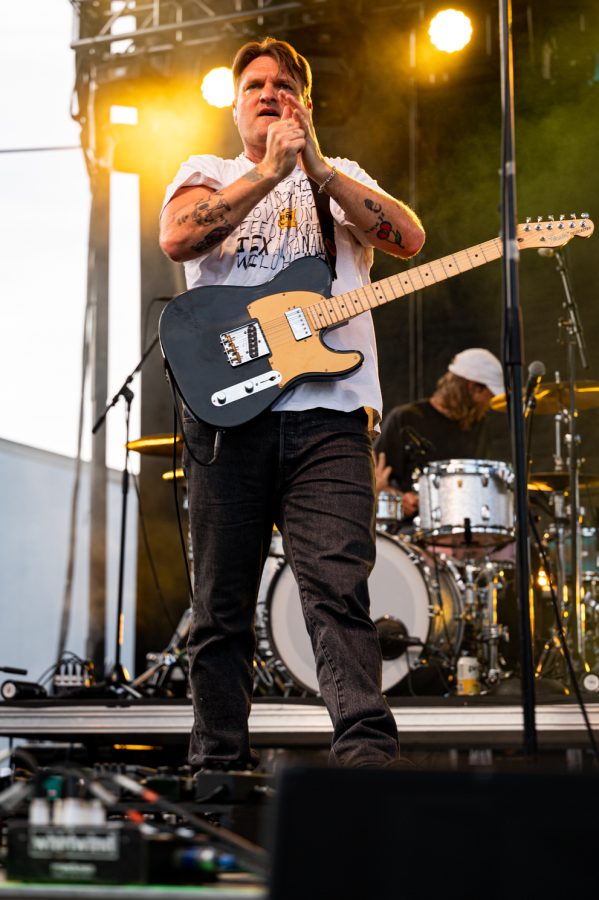 Cold War Kids singer Nathan Willet performs as the headliner for day one of Taste of Fort Collins Music Festival