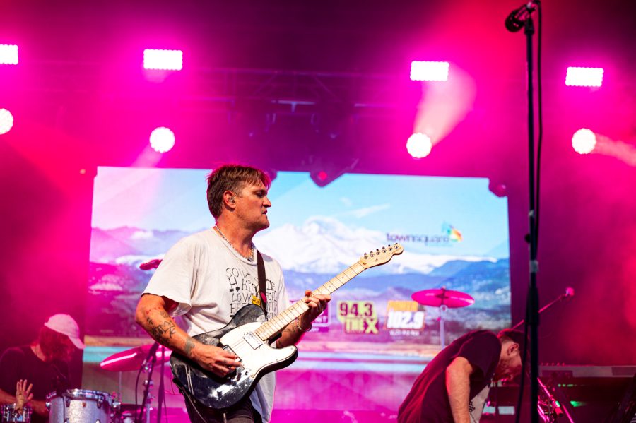 Cold War Kids singer Nathan Willet performs as the headliner for day one of Taste of Fort Collins Music Festival