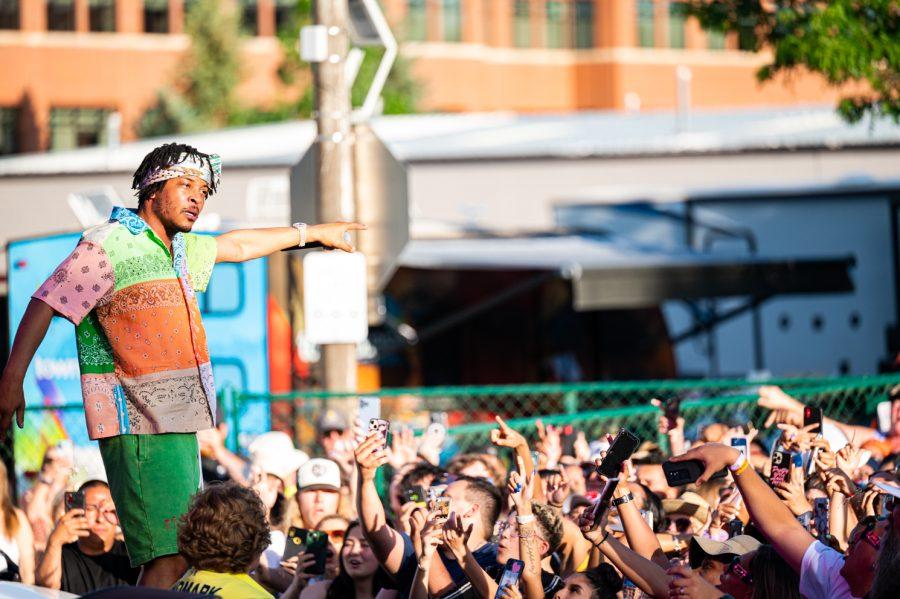 T.I. performs as the headliner for day two of Taste of Fort Collins Music Festival
