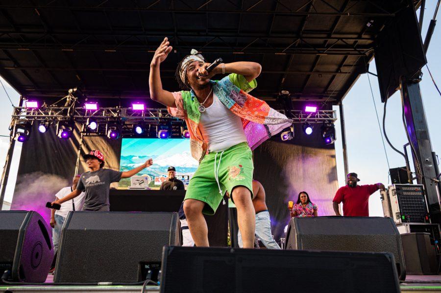 T.I. performs as the headliner for day two of Taste of Fort Collins Music Festival