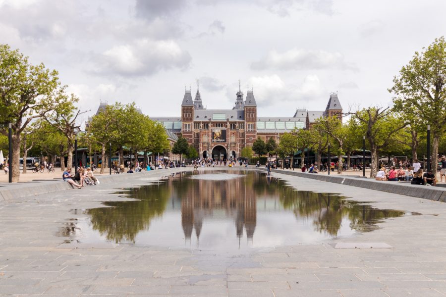 The Rijksmuseum in Amsterdam