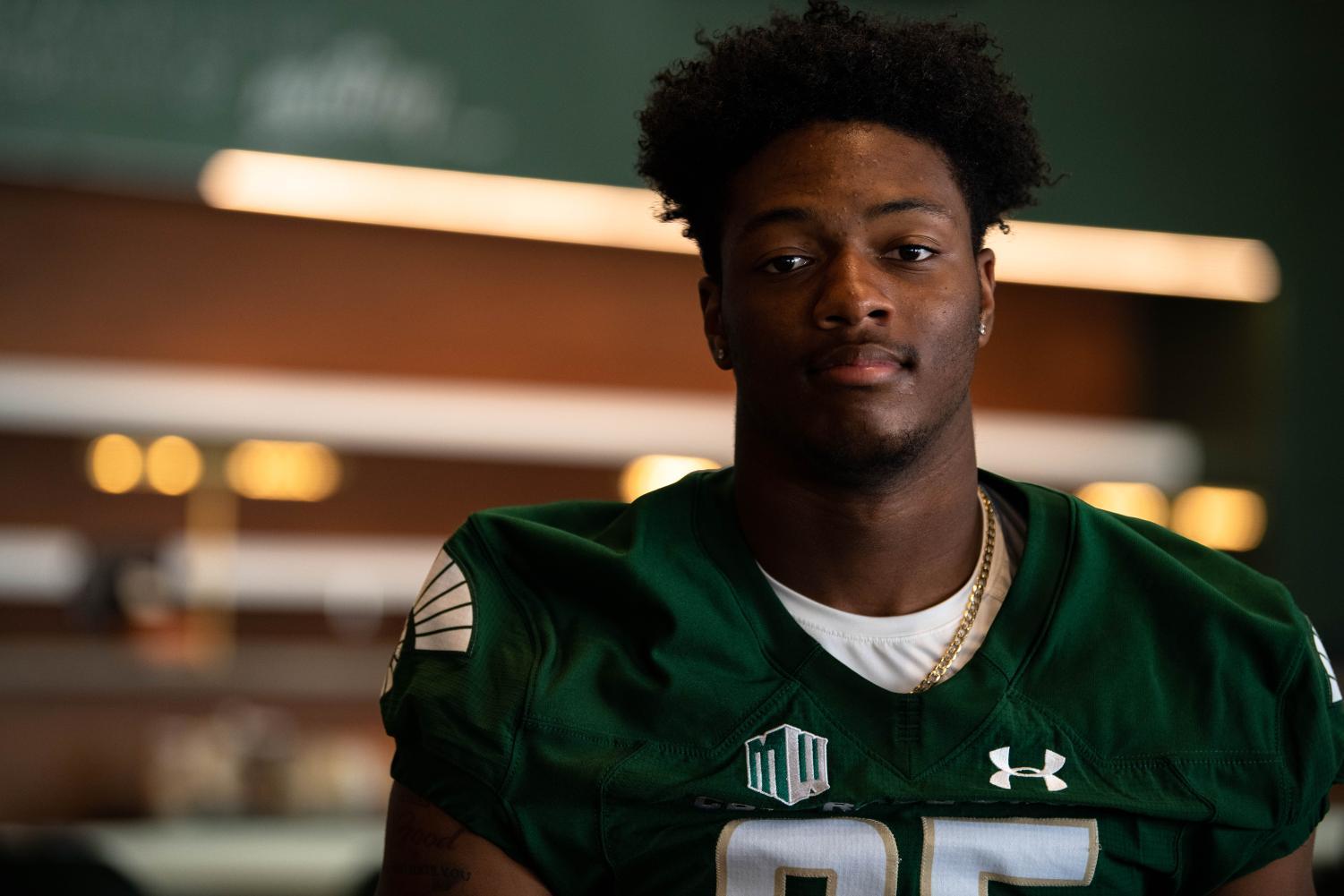 From high school to college, Colorado State's Louis Brown, Justus