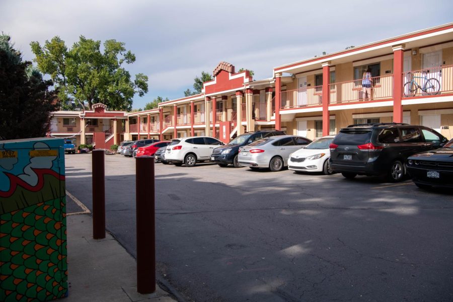 The Fort Collins Best Western University Inn on the corner of Elizabeth Street and College Ave has been converted into dorm rooms for 150 first-year Colorado State University students Aug. 23