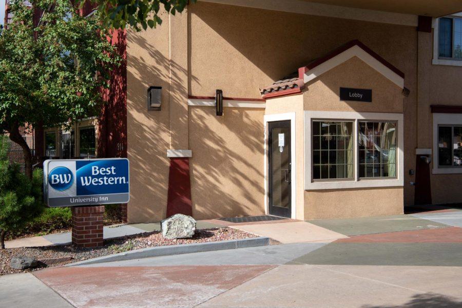 The Fort Collins Best Western University Inn on the corner of Elizabeth Street and College Ave has been converted into dorm rooms for 150 first-year Colorado State University students Aug. 23