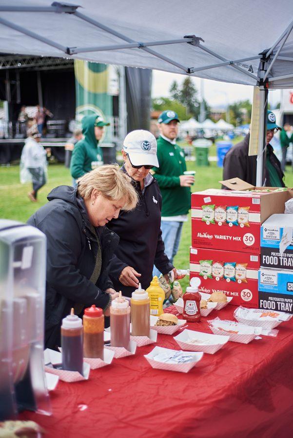 Fans tailgate for Colorado State University’s home opener football game against Middle Tennessee, September 10th.