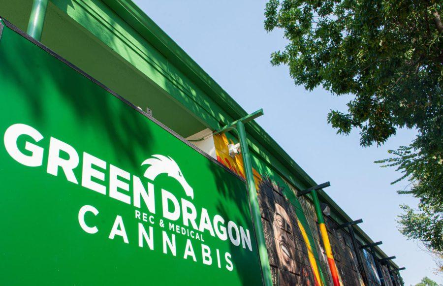 Green Dragon cannabis dispensary on College Avenue