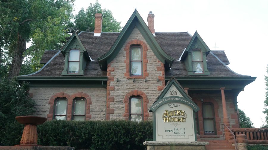 The exterior of the Avery House
