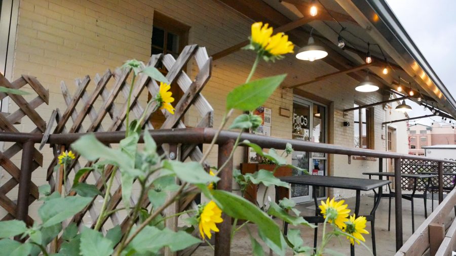 The front entrance of the FoCo cafe Oct. 23.