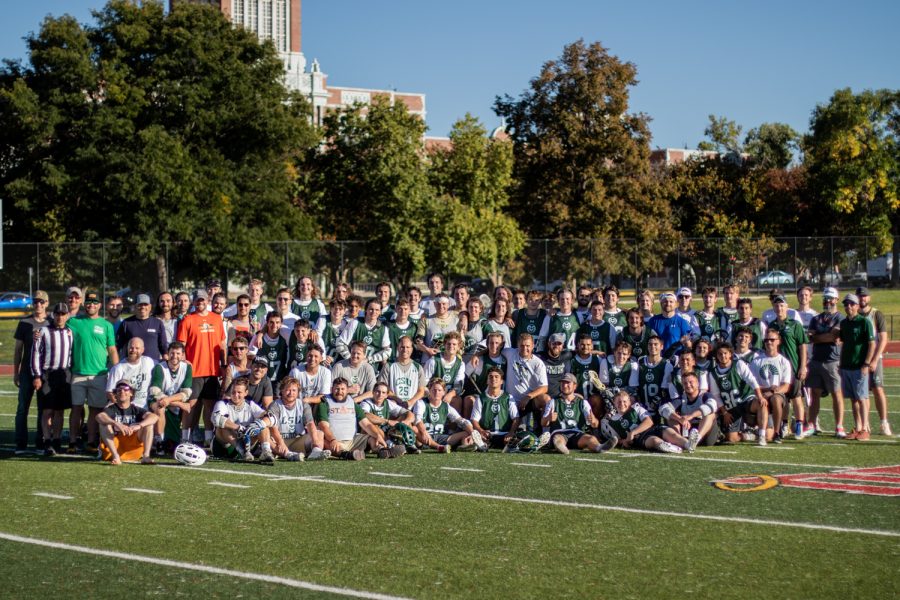 The+Colorado+State+University+lacrosse+team+and+alumni+pose+for+a+group+photo+after+the+team%E2%80%99s+annual+alumni+game