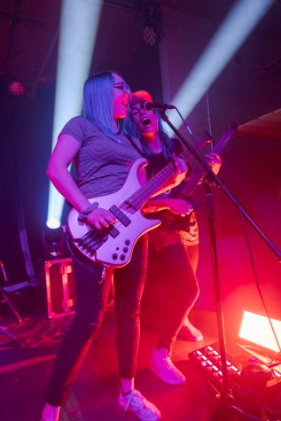 Kelsey Gant and Noah Sauls of Denver, Colorado pop-punk band Suitable Miss