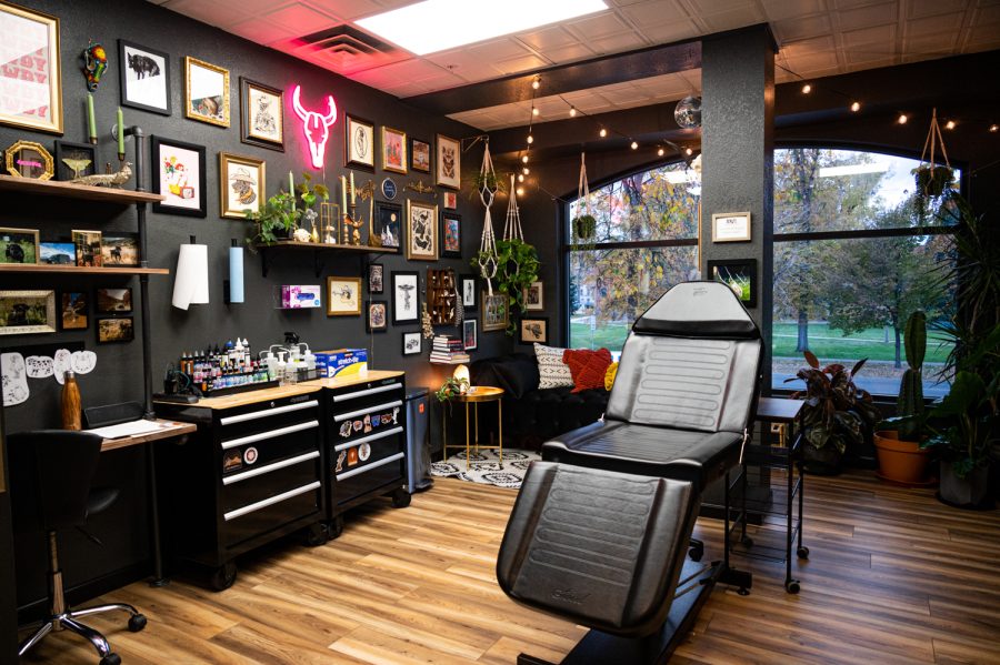 Witch of The West Tattoo studio area