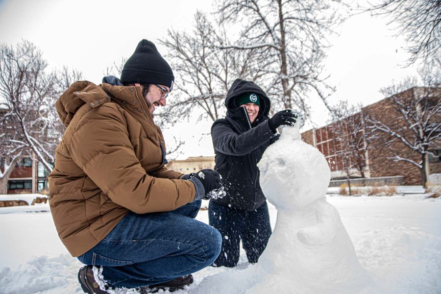 Isabella Romero and Will Graulty, second-year students of physics and mechanical engineering