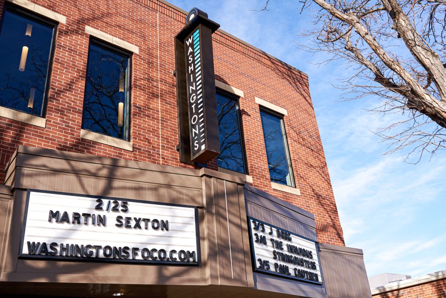 Washington’s in Fort Collins Feb. 24. Washington’s is a music venue for live contemporary music with a balcony level.