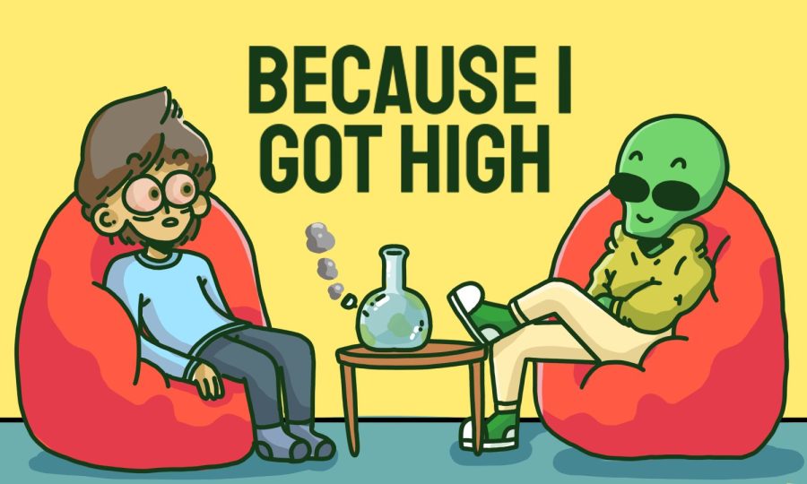 Because I got high: A camping miracle, movie trip, golf steroids