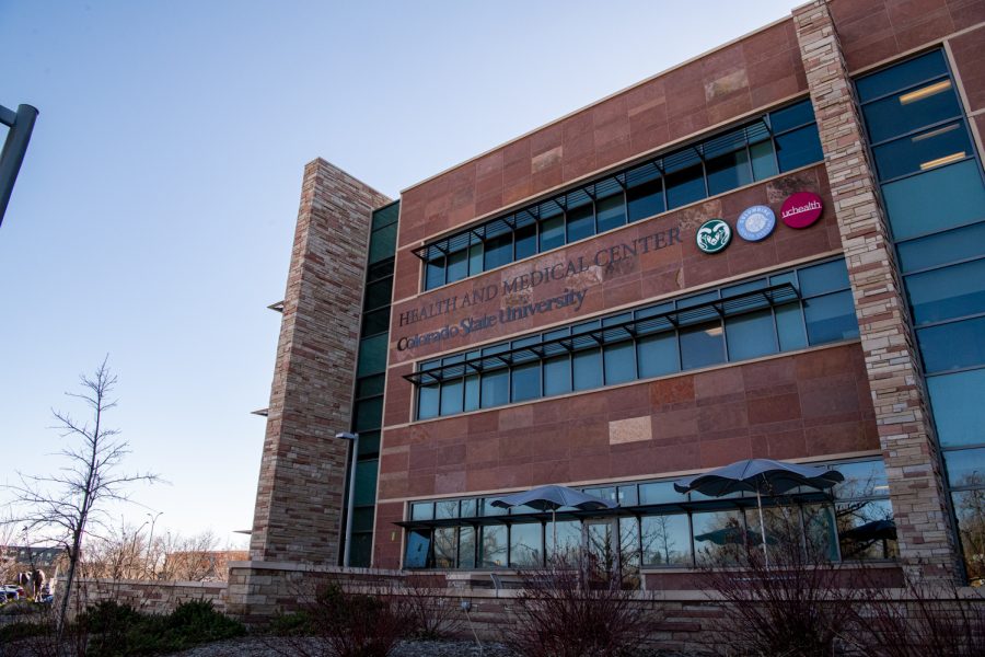 The Colorado State University Health and Medical Center located on the corner of West Prospect Road and College Avenue in Fort Collins April, 11.