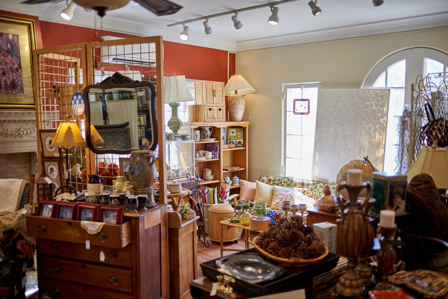 Interior of Repeat Boutique on the corner of South College Avenue and East Lake Street in Fort Collins April 20. Repeat Boutique is a consignment that is packed full of clothing and various items.