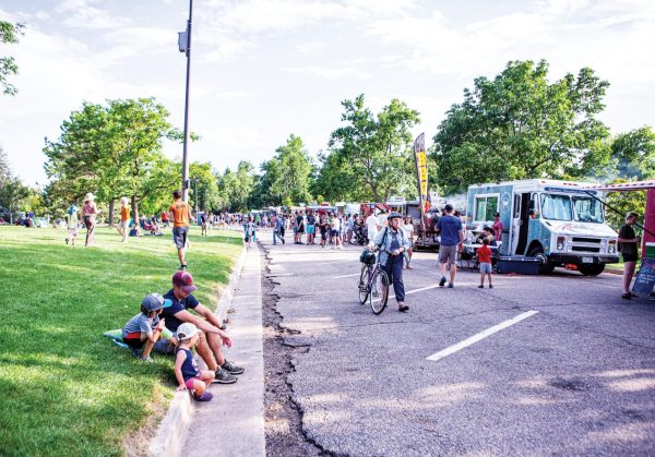 Many families came out for the Food Truck Rally. The rally which took place in City Park on Aug. 22 sees crowds of people every single Tuesday.