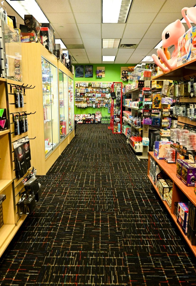 Games Ahoy, Buy, Sell, Trade gaming store located on South College Ave, Fort Collins, Colorado, Aug 21.
