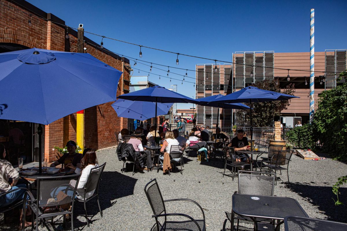 Families and friends celebrate Oktoberfest with amazing weather at Salt Road Brewing Sept. 23. Many members of the Fort Collins community came out to drink good beer and visit loved ones.
