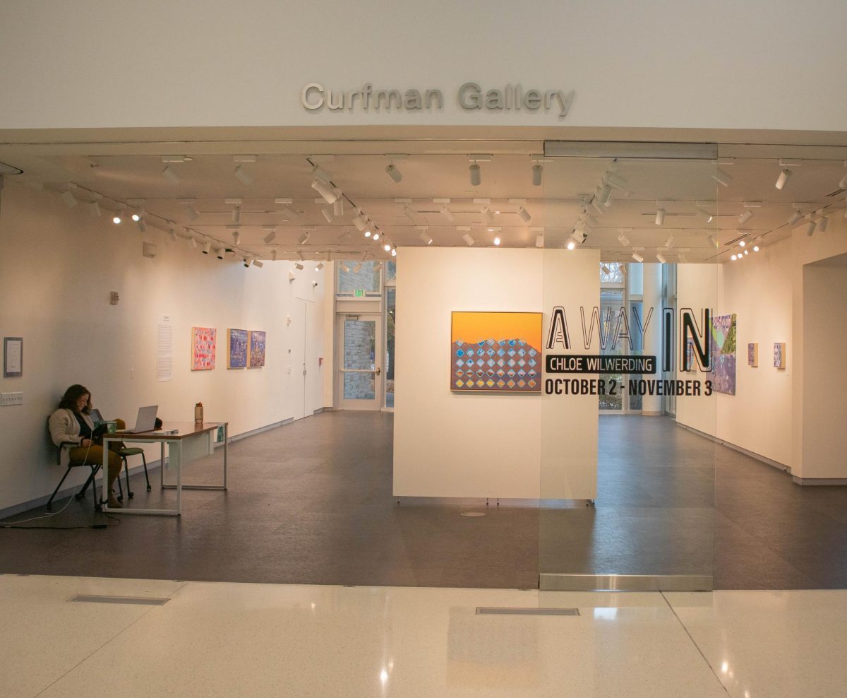 The Curfman Gallery is expanding across the hall in the Lory Student Center. The expansion is occuring from September 16-October 1, November 4-17, and December 16-January 16 2024. 