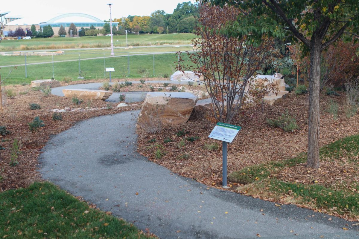 Colorado State University new Peace Corps Tribute Garden, located outside of the Lory Student Center, west of the theater. Oct. 2.