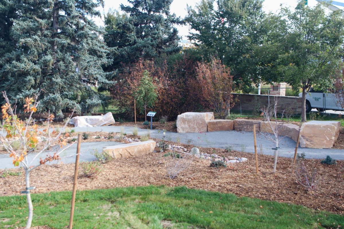 Colorado State University new Peace Corps Tribute Garden, located outside of the Lory Student Center, west of the theater. Oct. 2.