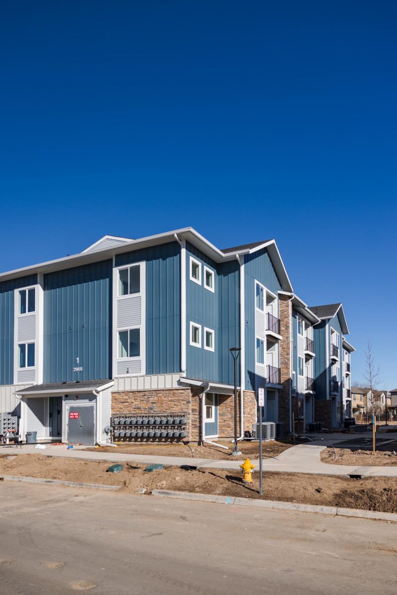The Rendezvous Trail Apartments Jan 27. Scheduled to open in phases throughout 2024, the apartments will serve as an affordable option for Colorado State University employees.