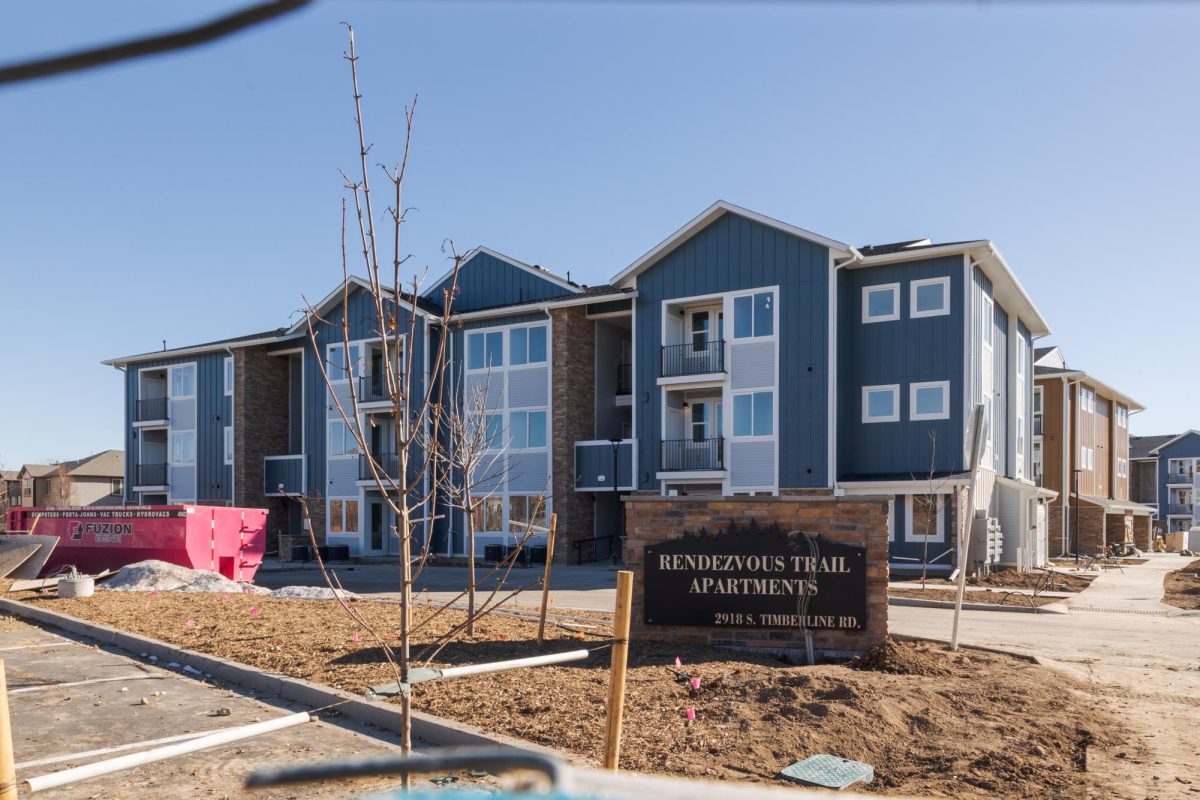 The Rendezvous Trail Apartments Jan 27. Scheduled to open in phases throughout 2024, the apartments will serve as an affordable option for Colorado State University employees.