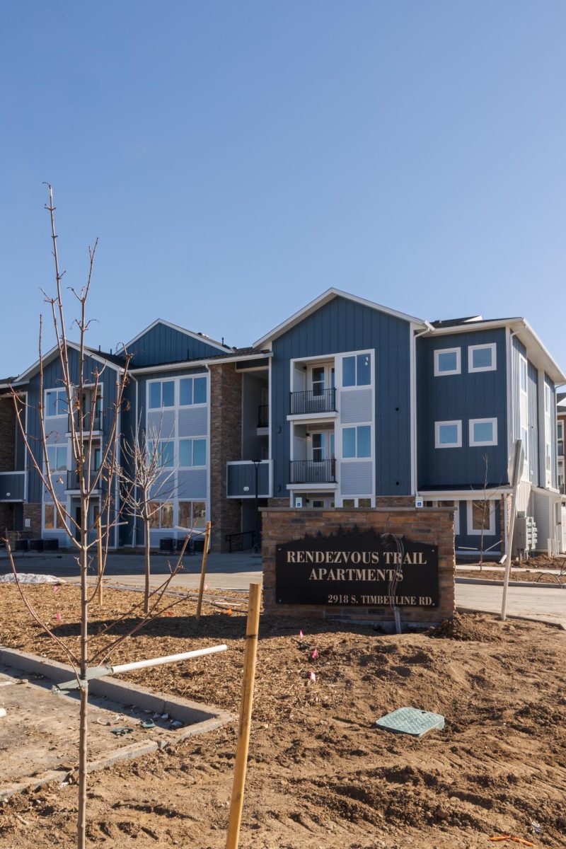 The Rendezvous Trail Apartments Jan 27. Located near the intersection of Timberline Road and Custer Drive, the apartments will be available to Colorado State University employees below market rate.