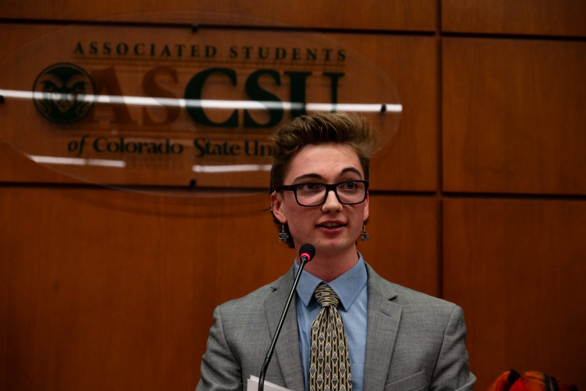 ASCSU Vice President Alex Silverhart talks about his experience as vice president at the Annual State of the Association Address.