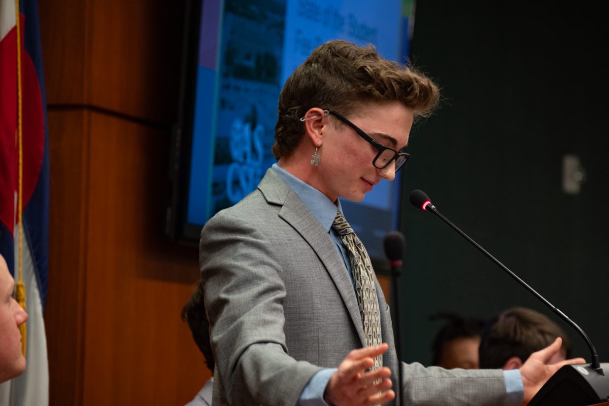 ASCSU Vice President Alex Silverhart talks about his experience as vice president at the Annual State of the Association Address.