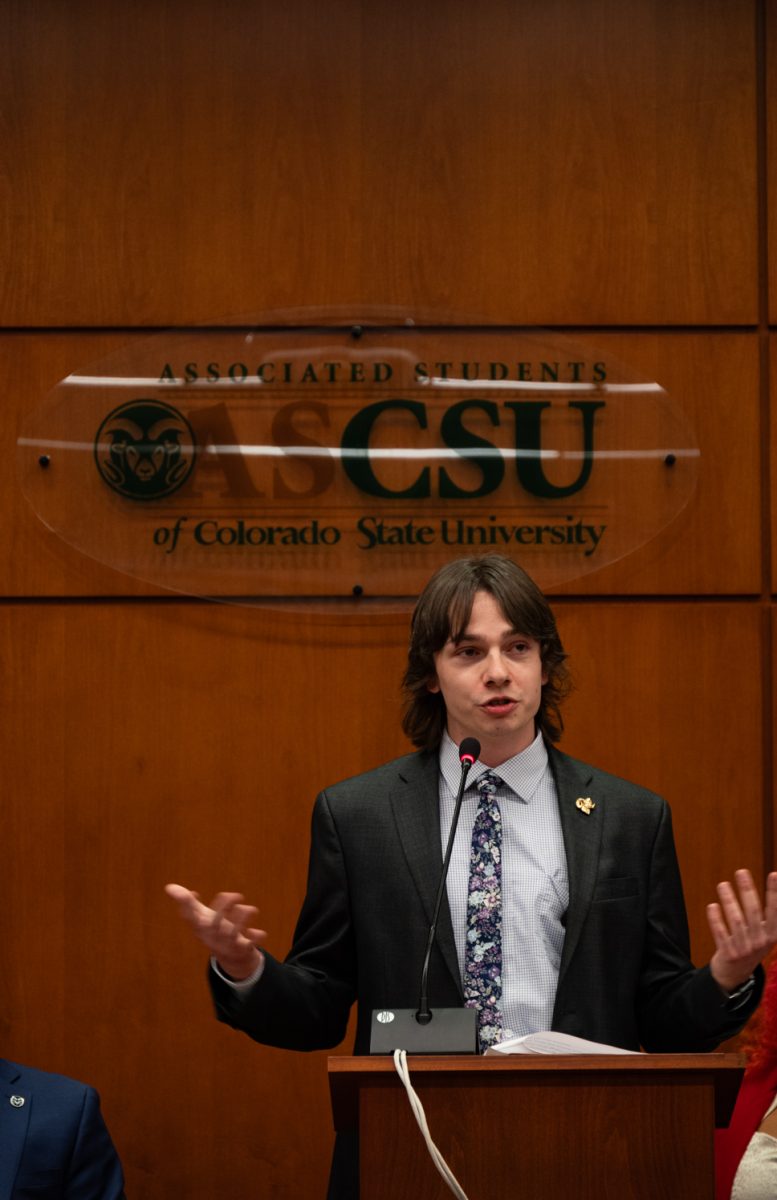 President Nick DeSalvo talks about ASCSU's ability to make active changes at the Annual State of the Association Address.