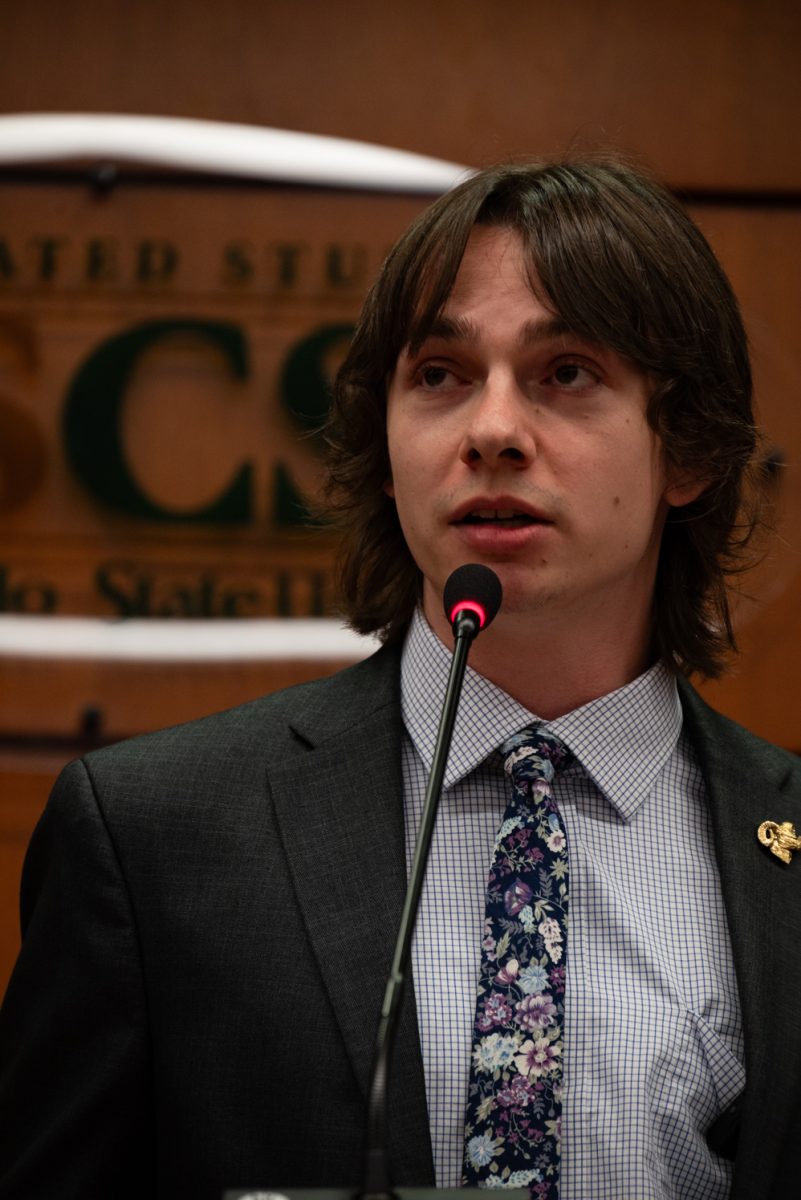 President Nick DeSalvo talks about ASCSU's ability to make active changes at the Annual State of the Association Address.