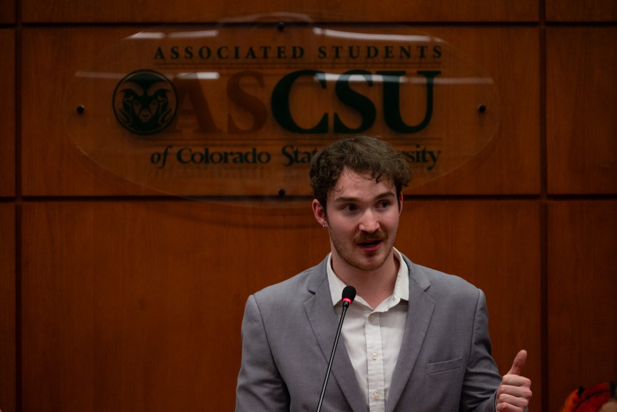 Ashton Duffield, ASCSU Director of Finance, talks about some events through the year at the Annual State of the Association Address.